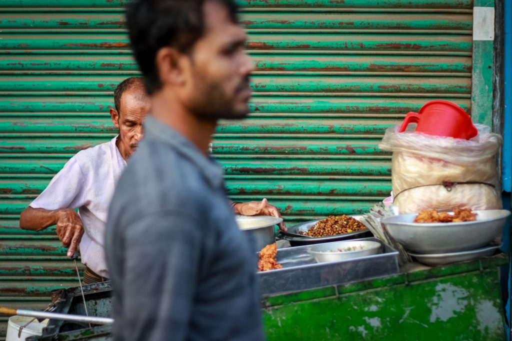 A Street Vendor's Daily Grind