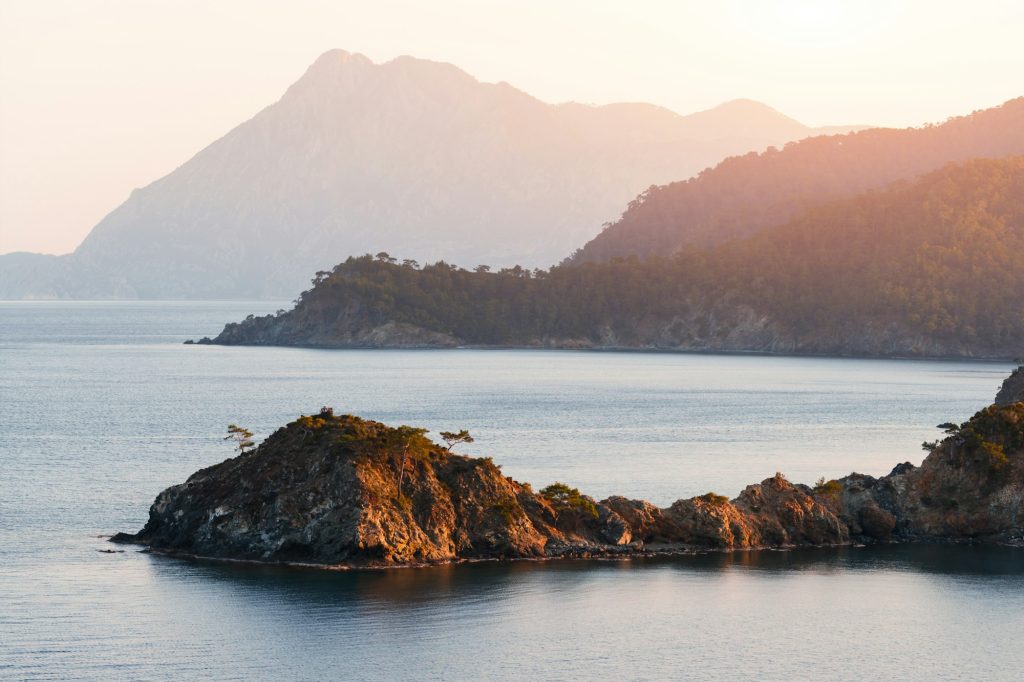 Amazing Mediterranean seascape in Turkey