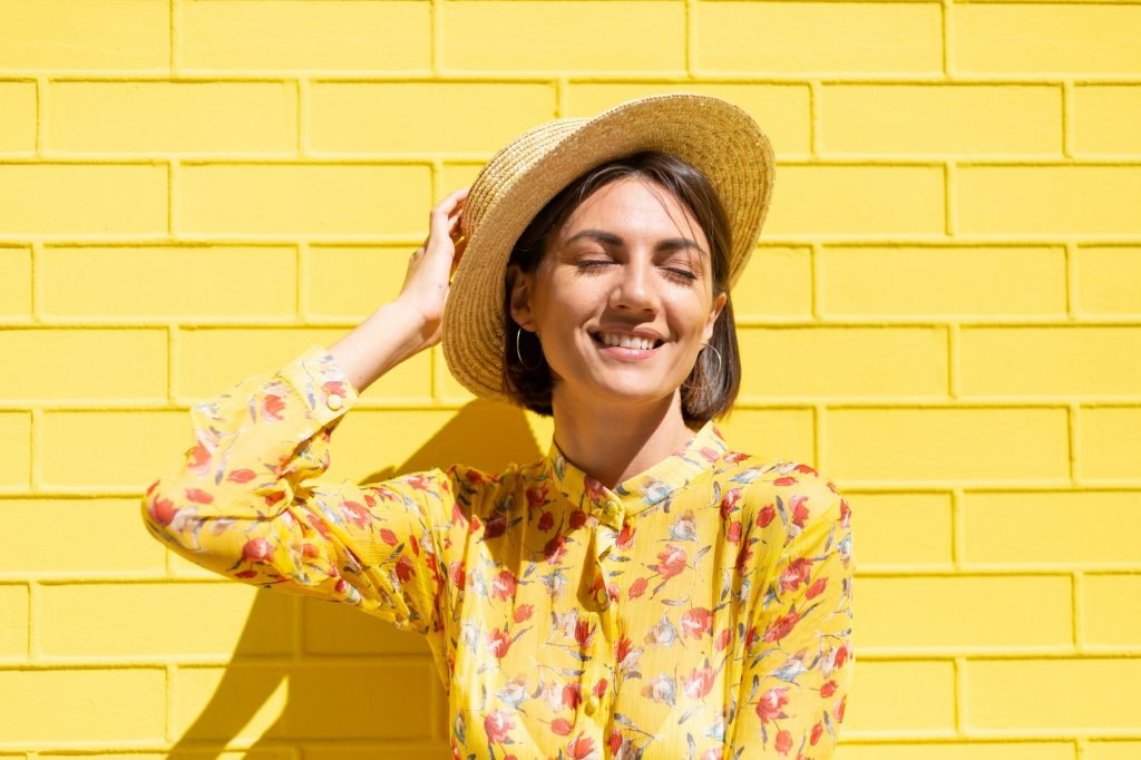 Outdoor portrait of woman