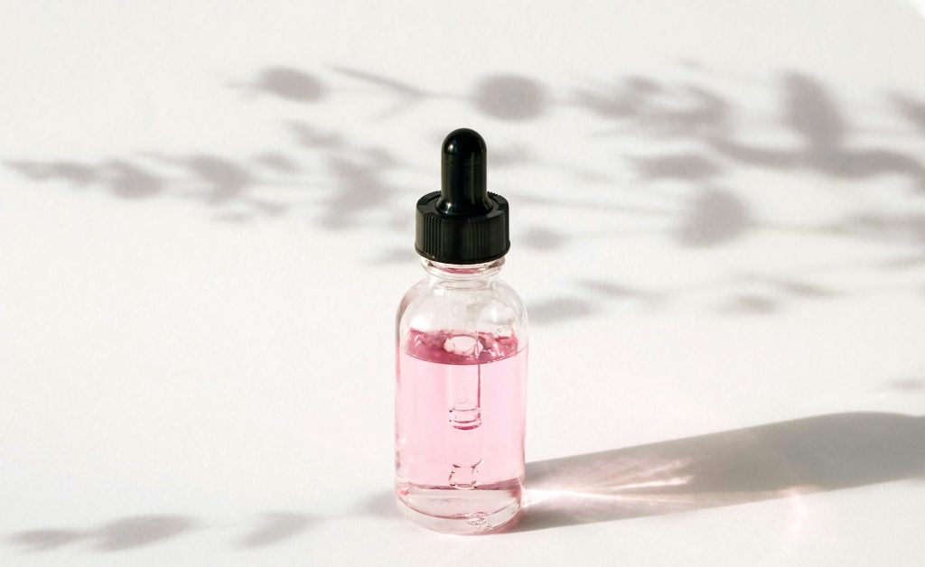 Perfume. Pink oil